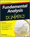   Fundamental Analysis For Dummies by Matt Krantz 
