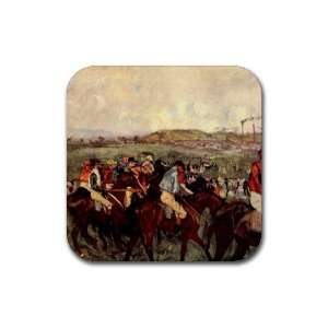   the Start By Edgar Degas Square Coasters   Set of 4