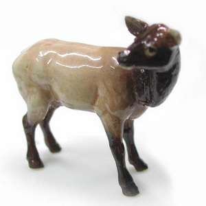   Little Critterz Elk Doe Miniature Porcelain Figurine Animal Wee  