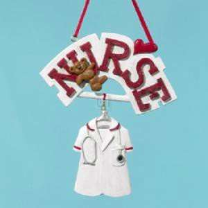  4.5 Resin Nurse Uniform Ornament