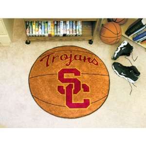  USC Trojans NCAA Basketball Round Floor Mat (29) Sports 