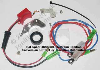 The Hot Spark electronic ignition conversion kit is as easy to install 