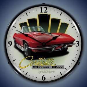  1967 Corvette Lighted Clock 