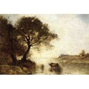 FRAMED oil paintings   Jean Baptiste Corot   24 x 16 inches   A Ford 