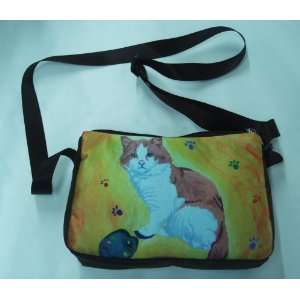 Cat Large Messenger Bag 
