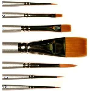   Set #10 Golden Taklon Artist Paint Brush Set Arts, Crafts & Sewing