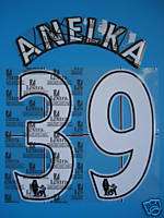 Flocage Player Size EPL Anelka Lextra Chelsea #39  