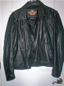 Harley Davidson Leather Jacket Tulsa Embossed Eagle Vented XL 97151 