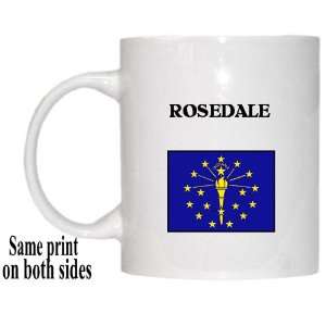  US State Flag   ROSEDALE, Indiana (IN) Mug Everything 