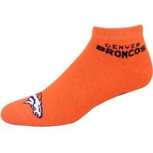  Denver Broncos Orange Mens 8 13 Slipper Socks Sports 