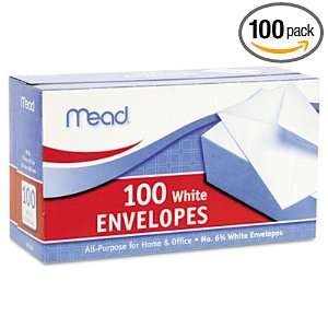  Mead 100Pk #6 Wht Envelope 75100 Envelope