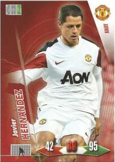 Javier Hernandez CHICHARITO Man Utd Rookie Trading Card  