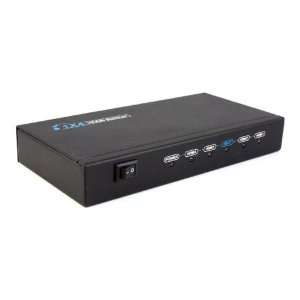  HDMI 4 port Splitter Amplifier Support 3D v1.3b 1x4 HDVD 2 