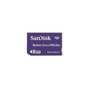  Sandisk 8GB Memory Stick Pro Duo Electronics