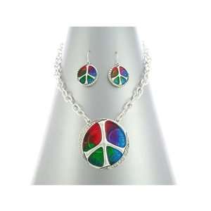  Necklace set french touch Peace tutti frutti. Jewelry