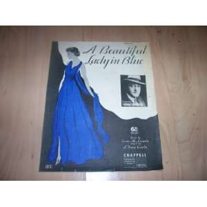    A Beautiful Lady in Blue (Sheet Music) Herman Darewski Books