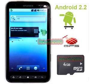 INCH TOUCH SCREEN ANDROID CELL PHONE STAR A2000 4GB AT&T GPS WIFI 