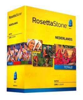   Rosetta Stone Dutch v4 TOTALe   Level 1, 2 & 3 Set 