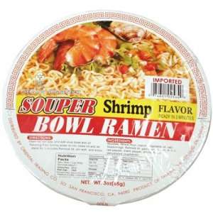 Souper Bowl Shrimp Noodle Soup 3 Oz  Grocery & Gourmet 
