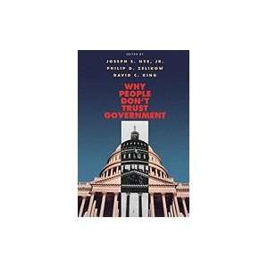  Why People Dont Trust Government[Paperback,1997] Books
