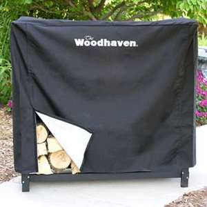  Woodhaven Alexander Firewood Rack 8 Foot Full Cover