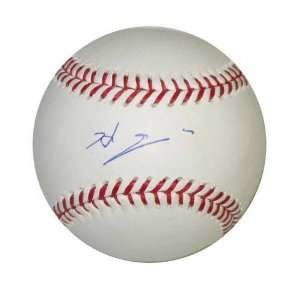  Hideki Okajima Autographed Baseball