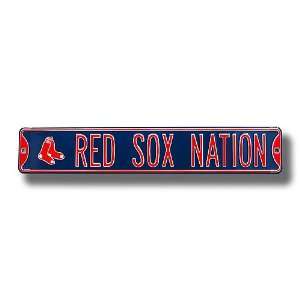   Signs Boston Red Sox Red Sox Nation Street Sign