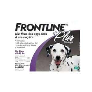 Frontline 78899579015 Plus Flea & Tick Medication For Dogs Supply Size 