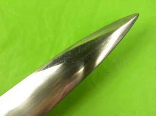 US WW2 Huge Unusual THEATER Spear Point Knife Dagger  
