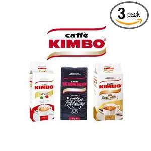Caffe Kimbo Kimbo Tasters Trio Pack   3 Ground Espresso Packs  