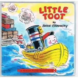  Little Toot Picture Puzzle and Board Book (12 Pieces 