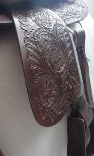 Genuine Leather Western Saddle 17 WS 101 (see video)  
