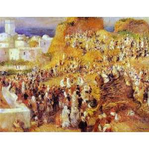  Oil Painting The Mosque (Arab Festival) Pierre Auguste 
