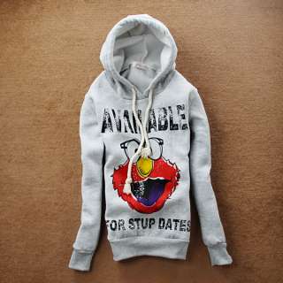 Cartoon angry bird Simple Letters ZSX56 Hoodie Outwear  