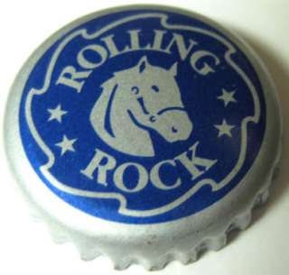   ROCK, Beer CROWN, Bottle Cap with Horse, Anheuser Busch InBev,  