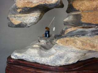Here is Rare Natural Big Scholar Rock Ling Bi Stone*ShanFeng* .
