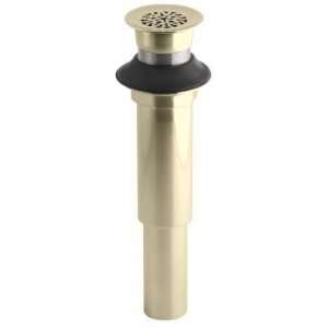   Gold Decorative Grid Drain Without Overflow K 7108