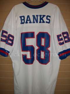 Mitchell Ness 86 Giants Carl Banks Throwback Jersey 52  