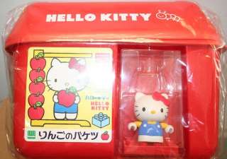 Sanrio Hello Kitty Building Bloks Apple Bucket From JP  
