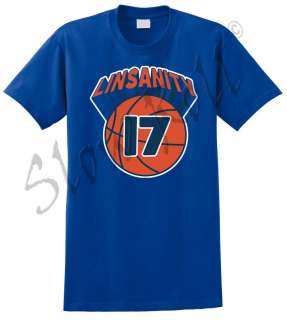 LINSANITY T Shirt Jeremy Lin New York Knicks 17 Yellow Mamba Basketbal 