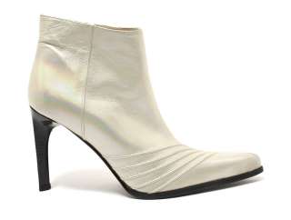 Mario Valentino Soft SILVER Ankle Bootie/Boot BRAND NEW w/o BOX 38.5 