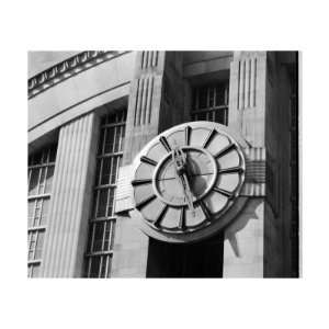  Clock Above the Entrance of the Cincinnati Union Terminal 