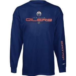  Edmonton Oilers Futuristic Long Sleeve T Shirt Sports 