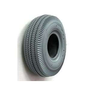  Gray Pneumatic Sawtooth (Power Edge) Tire   11 x 4 (410 x 