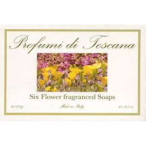  Gori 1919 Profumi Di Toscana Six Flower Fragranced Soaps 