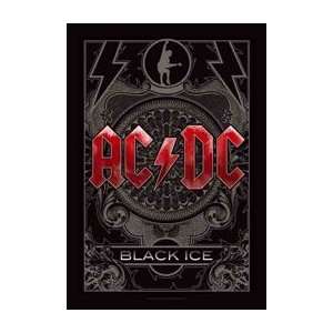  AC/DC Black Ice Fabric Music Poster