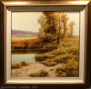 Joan Colomer Untitled Landscape Original Oil Painting on Canvas Fine 