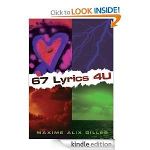 67 lyrics 4 u Maxime Alix Gilles  Kindle Store