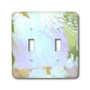   Purple Iris Floral Art   Light Switch Covers   double toggle switch