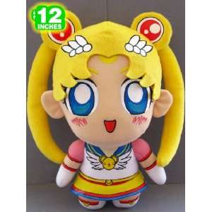  Sailor Moon Sailor Eternal Cute Chibi 12 Inches Plush Doll 